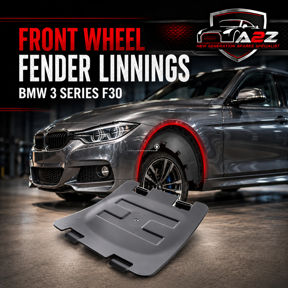 Front Wheel Fender Linnings Cap Left 51717260397 Right 51717260398 Compatible With BMW 3 Series F30 Tag No.5-6