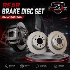 Rear Brake Disc 34211166127 Compatible With BMW E65 E66