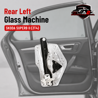 Rear Left Glass Machine 3T0839461 Compatible With SKODA SUPERB II (3T4)