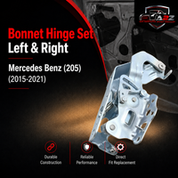 Bonnet Hinge Set Left 2058800828 & Right 2058800928 Compatible With Mercedes Benz (205) (2015-2021) Tag No.1