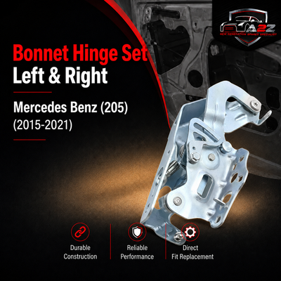 Bonnet Hinge Set Left 2058800828 & Right 2058800928 Compatible With Mercedes Benz (205) (2015-2021) Tag No.1