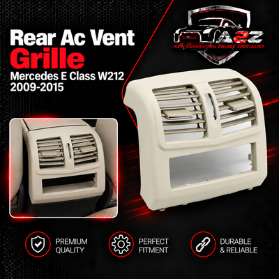Rear Ac Vent Grille (New-Model-High-end ) Light Beige 21283013548R99 Compatible With Mercedes E Class W212 2009-2015