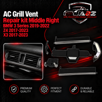 AC Grill Vent Repair kit Middle Right Compatible With BMW 3 Series 2019-2022 Z4 2017-2023 X3 2017-2023