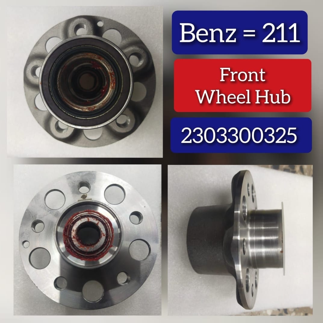 Front Wheel Hub 2303300325 2119800002 Compatible With MERCEDES-BENZ CLS C219 & E-CLASS W211