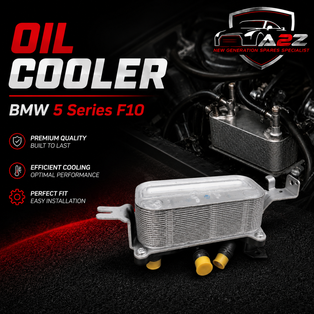 Oil Cooler 17217638580 7601951 17217601951 7638580 For BMW 5 Series F10 Tag-O-86