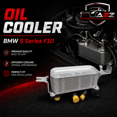 Oil Cooler 17217638580 7601951 17217601951 7638580 For BMW 5 Series F10 Tag-O-86
