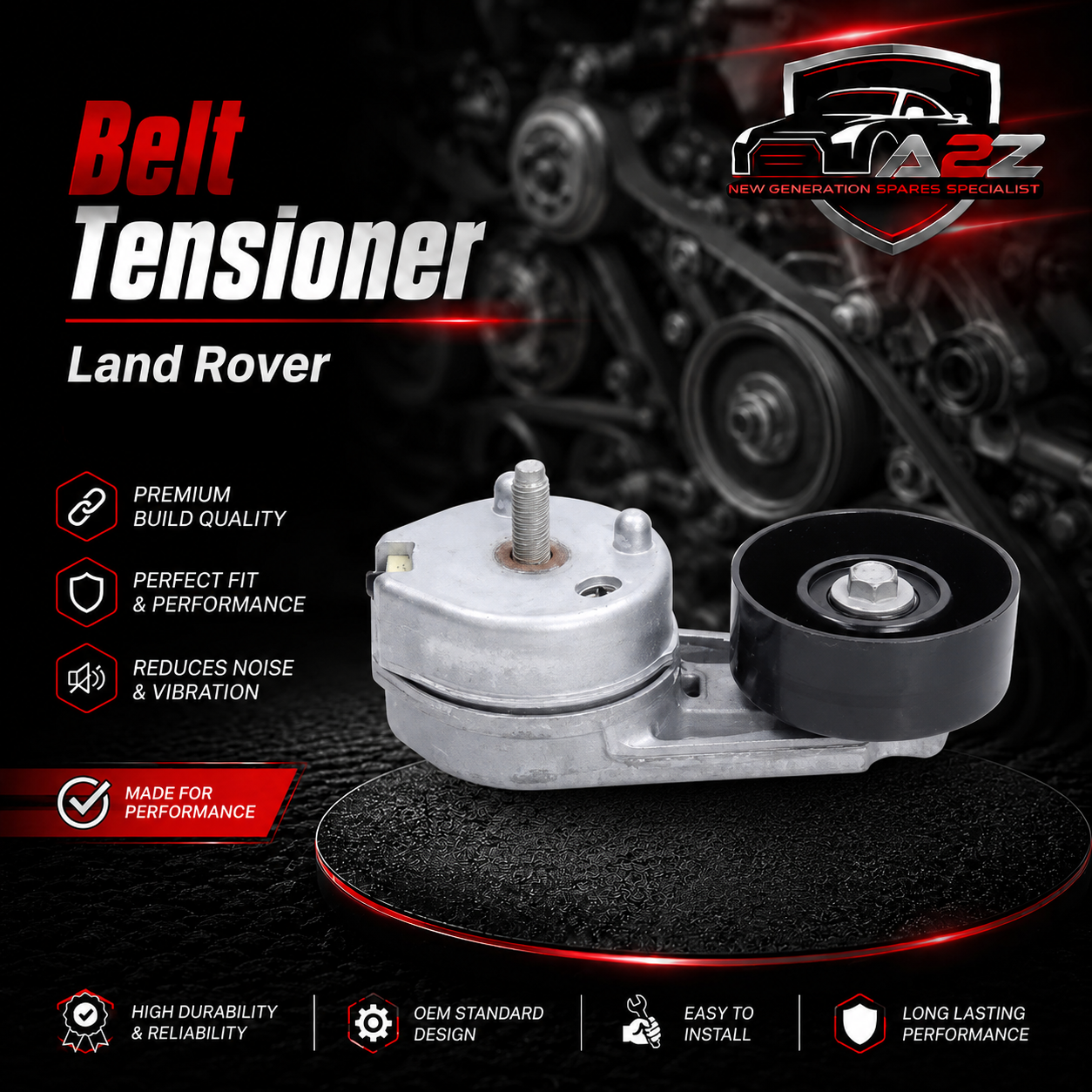Belt Tentioner LR016139 Compatible With Land Rover No:13