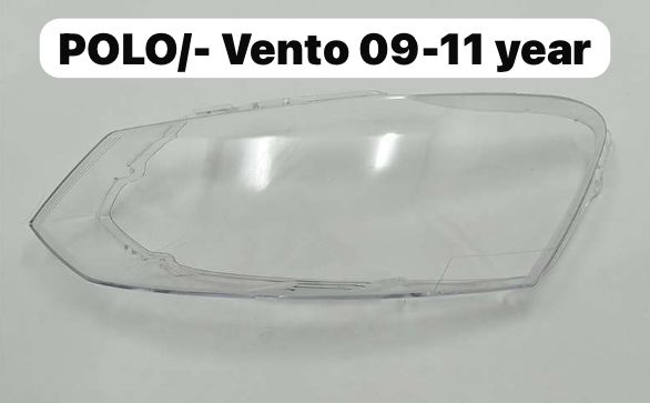 Headlight Lens Cover Compatible With VOLKSWAGEN POLO/VENTO (2009-2011)