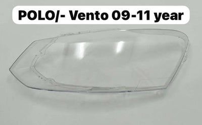 Headlight Lens Cover Compatible With VOLKSWAGEN POLO/VENTO (2009-2011)