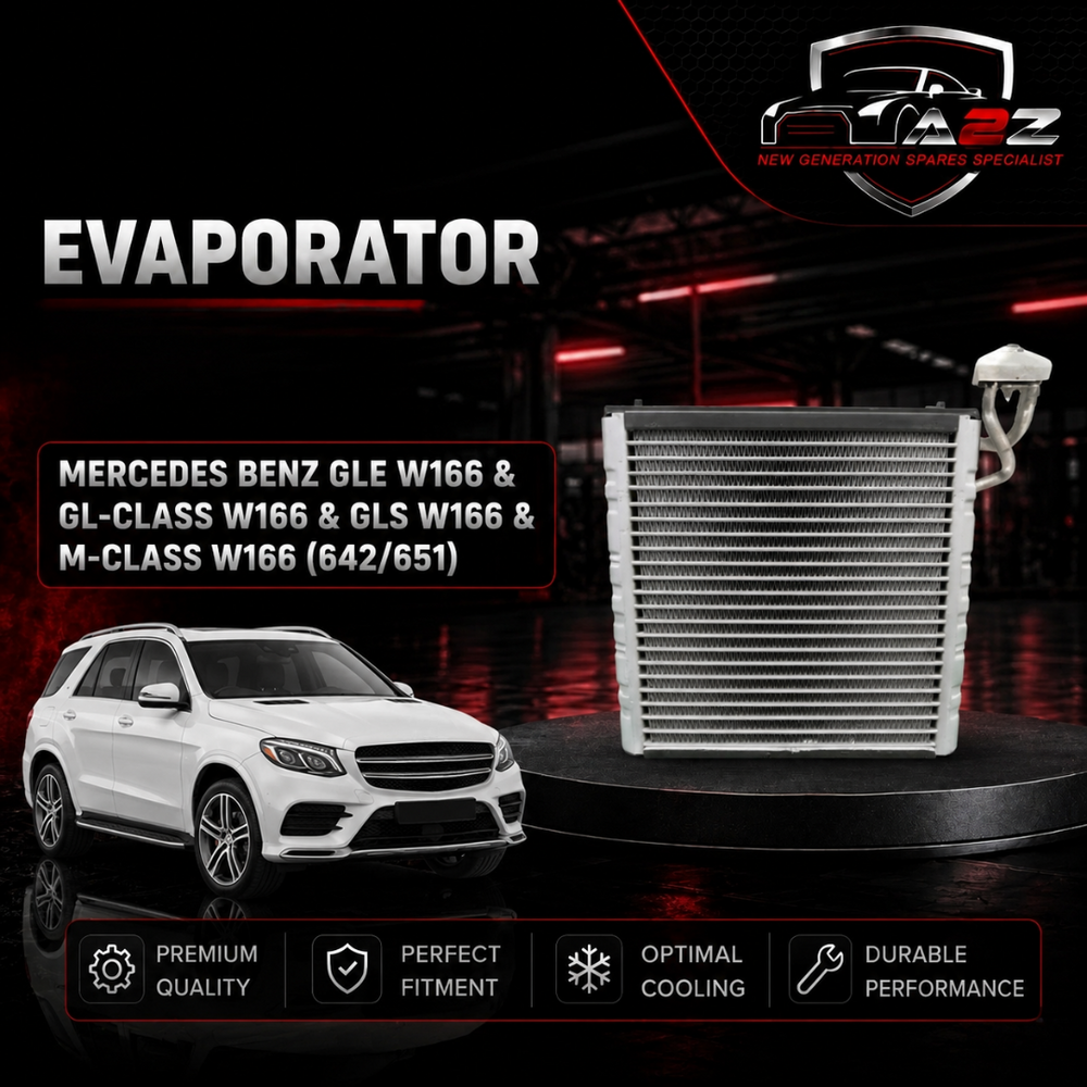 Air Conditioning Evaporator (Cooling Coil) A1668300158 Compatible with MERCEDES BENZ GLE W166 & GL-CLASS W166 & GLS W166 & M-CLASS W166 (642/651)
