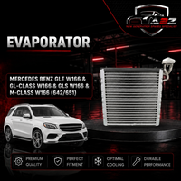 Air Conditioning Evaporator (Cooling Coil) A1668300158 Compatible with MERCEDES BENZ GLE W166 & GL-CLASS W166 & GLS W166 & M-CLASS W166 (642/651)