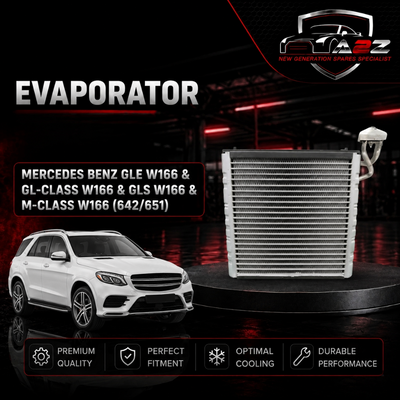 Air Conditioning Evaporator (Cooling Coil) A1668300158 Compatible with MERCEDES BENZ GLE W166 & GL-CLASS W166 & GLS W166 & M-CLASS W166 (642/651)