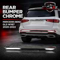 Rear Bumper Chrome Left 1678857405 & Right 1678857505 Compatible With MERCEDES BENZ GLS W167 2020-2022 Tag No.210