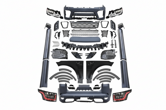 Conversion Kit Compatible With Range Land Rover RR Sport L494 (2014-2017) Upgrade Facelift Convert To 2018-2022 SVR Style