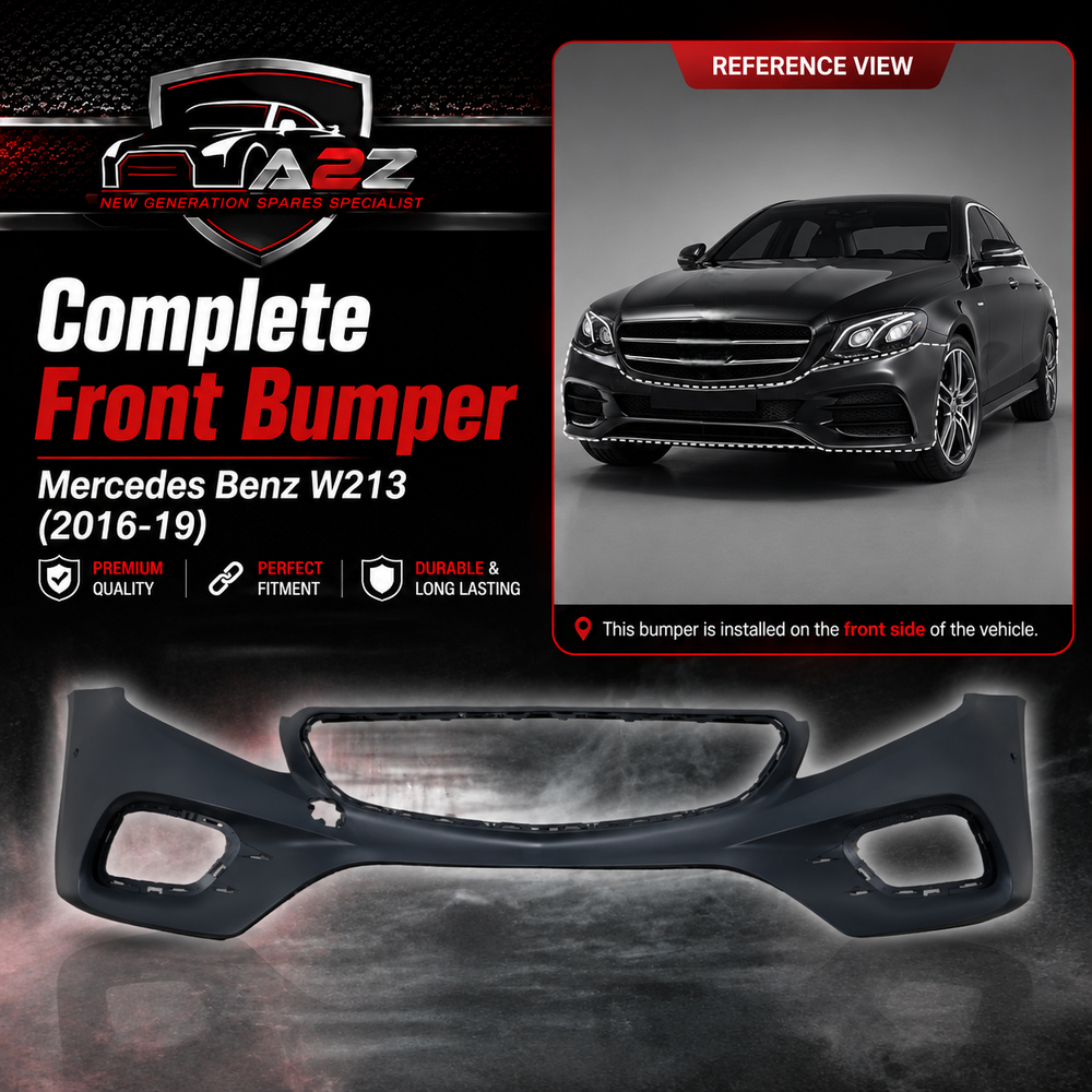 Complete Front Bumper 2138852700 Compatible With Mercedes Benz W213 (2016-19) Tag No.354
