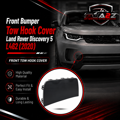 Front Bumper Tow Hook Cover LR143000 Compatible With Land Rover Discovery 5 L462 (2020)