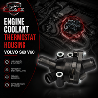 Engine Coolant Thermostat Housing 31319606 30650753 306507534 Compatible With VOLVO S60/V60 Tag No.134