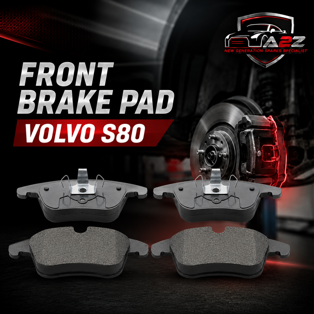 Front Brake Pads 32373179 Compatible With 30793107 & 30793540 & 30793941 & 425403 VOLVO S80