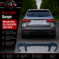 Rear Lower Bumper 2538854407 A2538854407 Compatible With Mercedes-Benz GLC CLASS W253 (2016-2019) Tag No.25