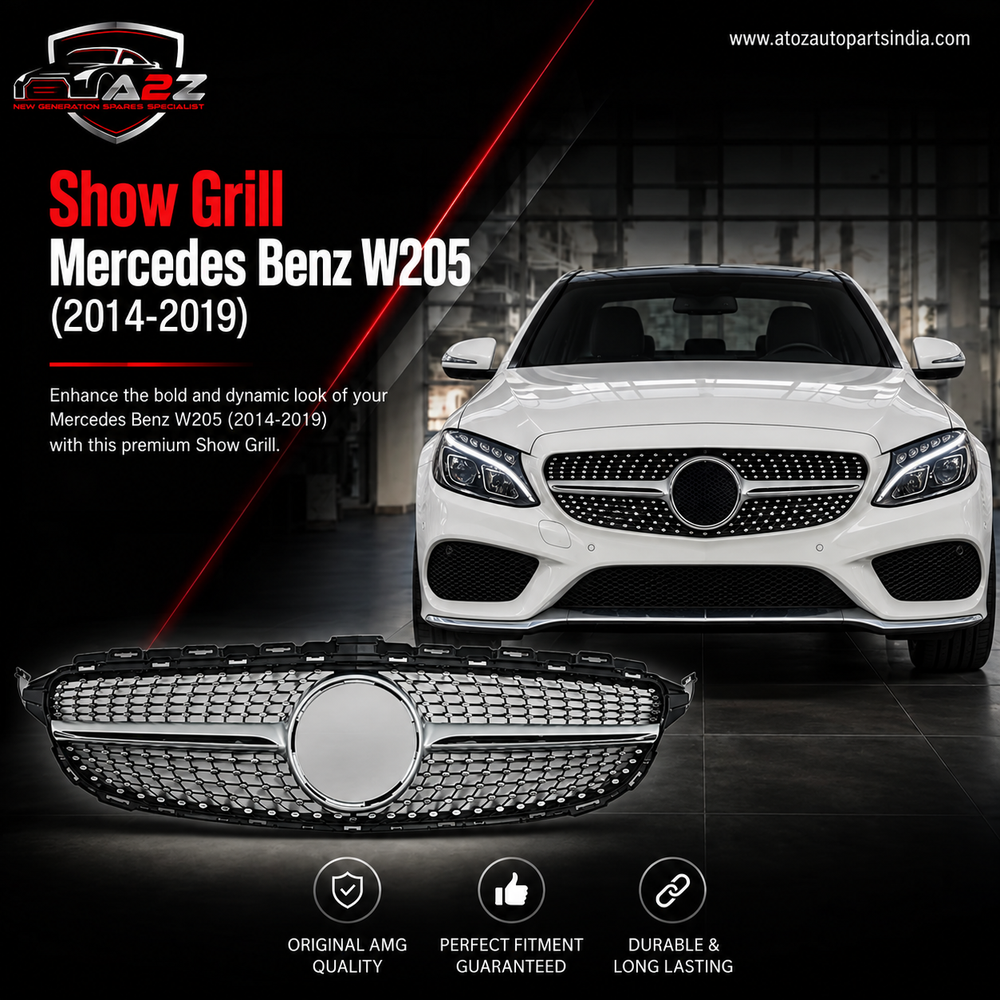 Show Grill Compatible With Mercedes Benz C-Class W205  (2014-2019) Tag 66