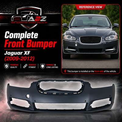 Complete Front Bumper C2Z8837XXX Compatible With Jaguar XF (2009-2012) Tag No.606