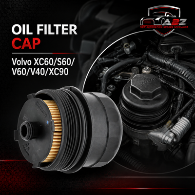 Oil Filter Cap 32140027 Compatible With Volvo XC60/S60/V60/V40/XC90