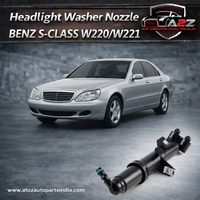 Headlight Washer Nozzle Compatible With MERCEDES-BENZ S-CLASS W220/W221 Headlight Washer Nozzle Left 2218601347 2218600147 A2218600147 & Right 2218601447 2218600247 A2218600247