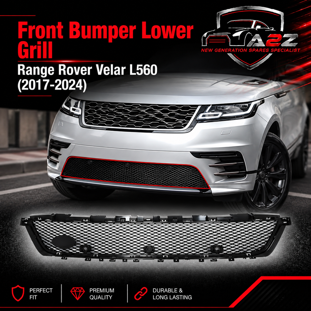Front Bumper Lower Grill LR157793 Compatible With Land Rover Range Rover Velar - L560 (2017-2024) Tag No.21