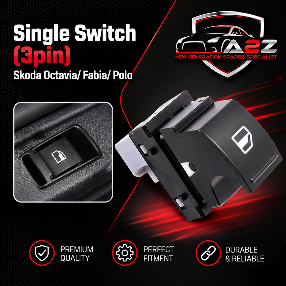 Single Switch (3pin) Compatible With Skoda Octavia/ fabia/ Polo