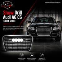 S6 Gloosy Black Upgrade Show Grill Compatible With Audi A6 C7 (2012-15) Tag No.52