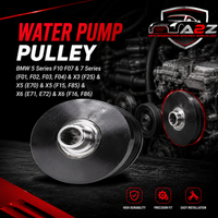 Crankshaft Pulley 11237800026 Compatible With BMW 5 Series F10 F07 & 7 Series (F01, F02, F03, F04) & X3 (F25) & X5 (E70) & X5 (F15, F85) & X6 (E71, E72) & X6 (F16, F86)  Tag-CP-02