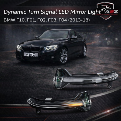Dynamic Turn Signal LED Mirror Light Left 63137308535 & Right 63137308536 Compatible with BMW 5 Series (F10) & 7 Series (F01, F02, F03, F04) Tag-MLB-51