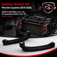 Radiator Bracket Set Left 95880618500 & Right 95880618600 Compatible With Porsche Cayenne (2018-2020) Tag No.217