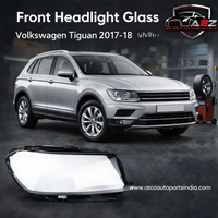 Front Headlight Glass Compatible with Volkswagen Tiguan 2017 - 2018.