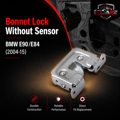 Bonnet Lock Without Sensor 51237008755 Compatible With BMW E90/E84 (2004-15)