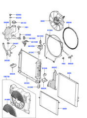 Radiator  LR012759  Compatible With LAND ROVER RANGE ROVER III (L322)
