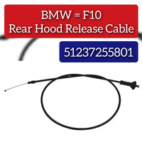 Hood Bonnet Release Cable 51237255801 Compatible With BMW F01 F02 F07 F10 F18