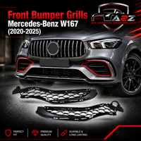 Front Bumper Grills Left 1678852710 Right 1678852810 Compatible With Mercedes-Benz GLE Class W167 (2020-2025) Tag No.114