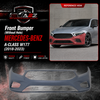 Front Bumper (Without Hole) A1778802801  1778802801 Compatible With Mercedes-Benz A-CLASS W177 (2018-2023) Tag No.244 A