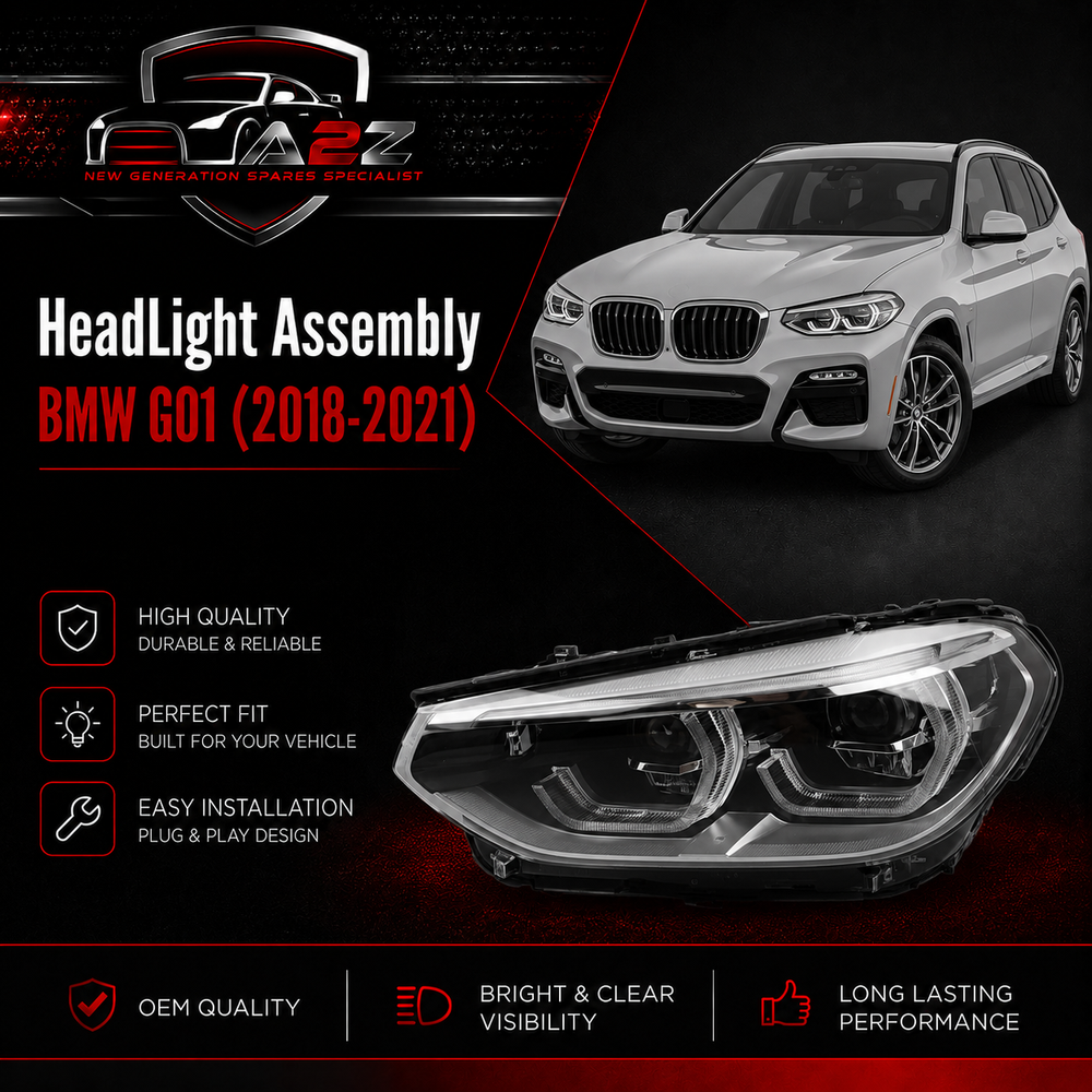 Headlight Headlamp Left 63117466117 & Right 63117466118 63117466119 63117466120 8739655 8739656 8739653 8739654 Compatible With BMW G01 (2018-2021) Tag No.69