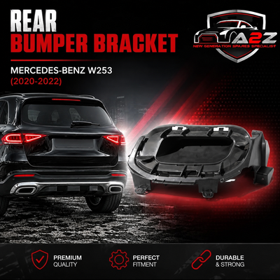 Rear Bumper Bracket Left 2538852406 & Right 2538852706 Compatible With Mercedes-Benz GLC-CLASS W253 (2020-2022) Tag No.996