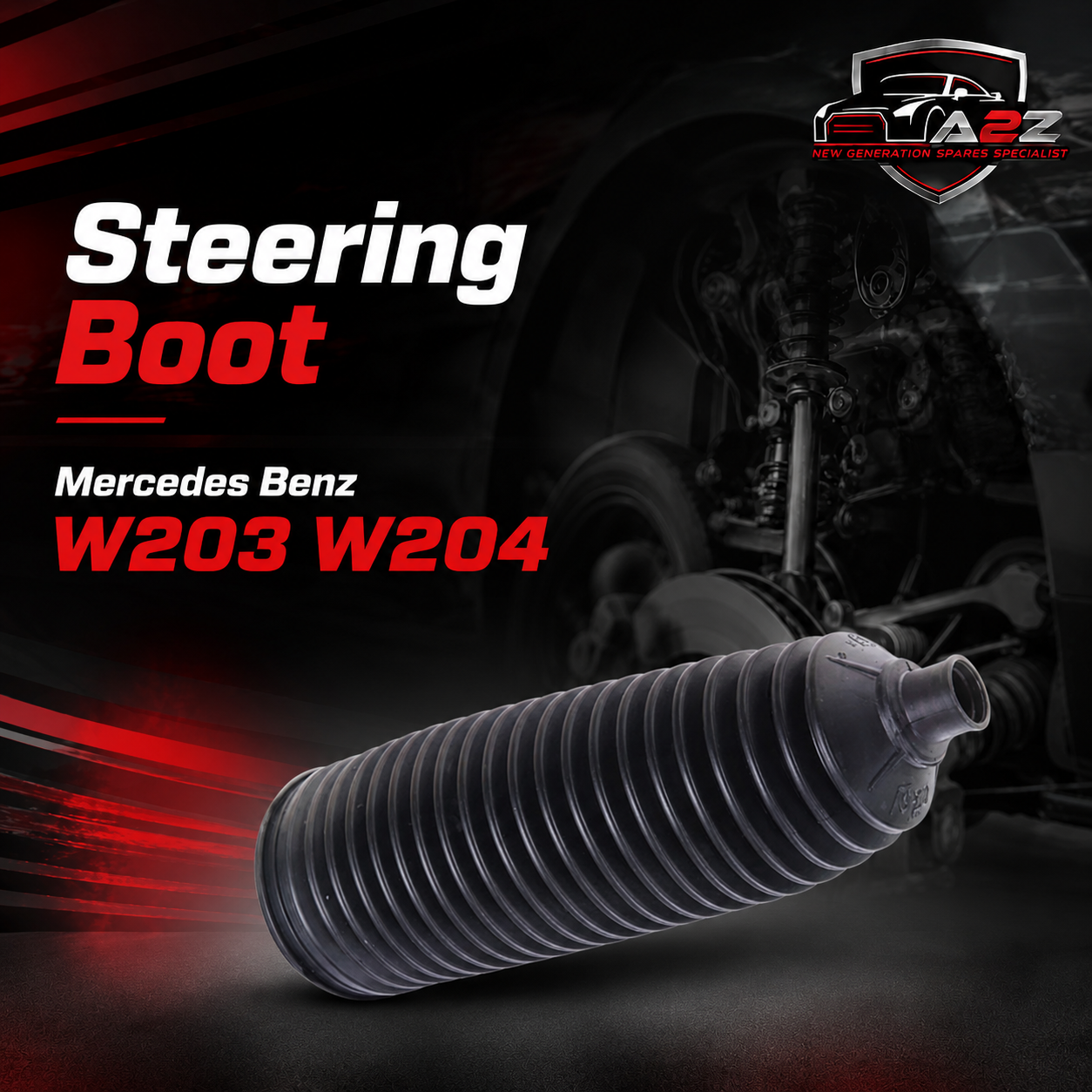 Steering Boot 2034630396 A2034630396 Compatible With Mercedes Benz W203 W204