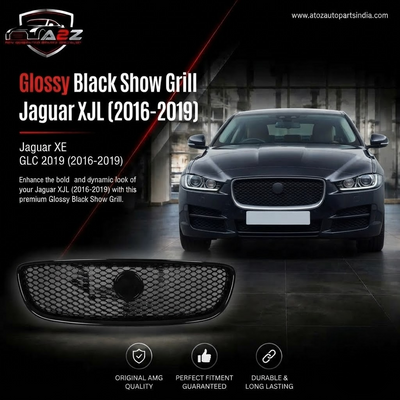 Glossy Black Show Grill C2D43031 Compatible With Jaguar XJL (2016-2019) Tag No.53