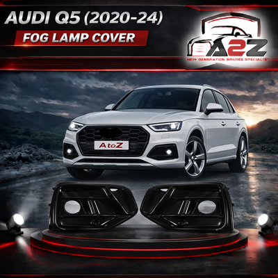 Fog Lamp Cover Left 80D807679Q & Right 80D807680Q Compatible With Audi Q5 80 (2020-2024) Tag No.101