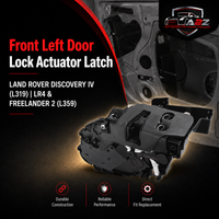 Front Left Door Lock Actuator Latch LR011277 Compatible With LAND ROVER DISCOVERY IV (L319) | LR4 & FREELANDER 2 (L359) | LR2 & RANGE ROVER EVOQUE (L538) & RANGE ROVER SPORT I (L320)