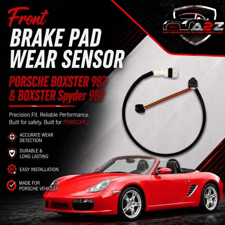 Front Brake Pad Wear Sensor 99761267501 Compatible With PORSCHE BOXSTER 987 & BOXSTER Spyder 987