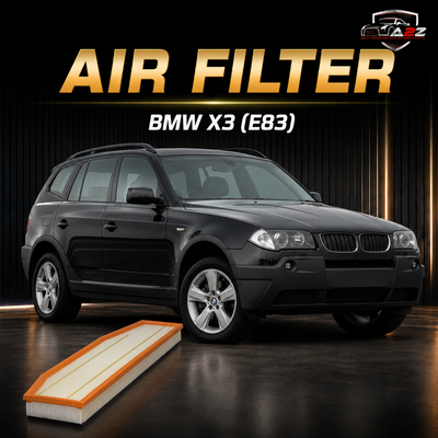 Air Filter 13713428558 & E1018L & LX2067 Compatible With BMW X3 (E83)  Tag 220