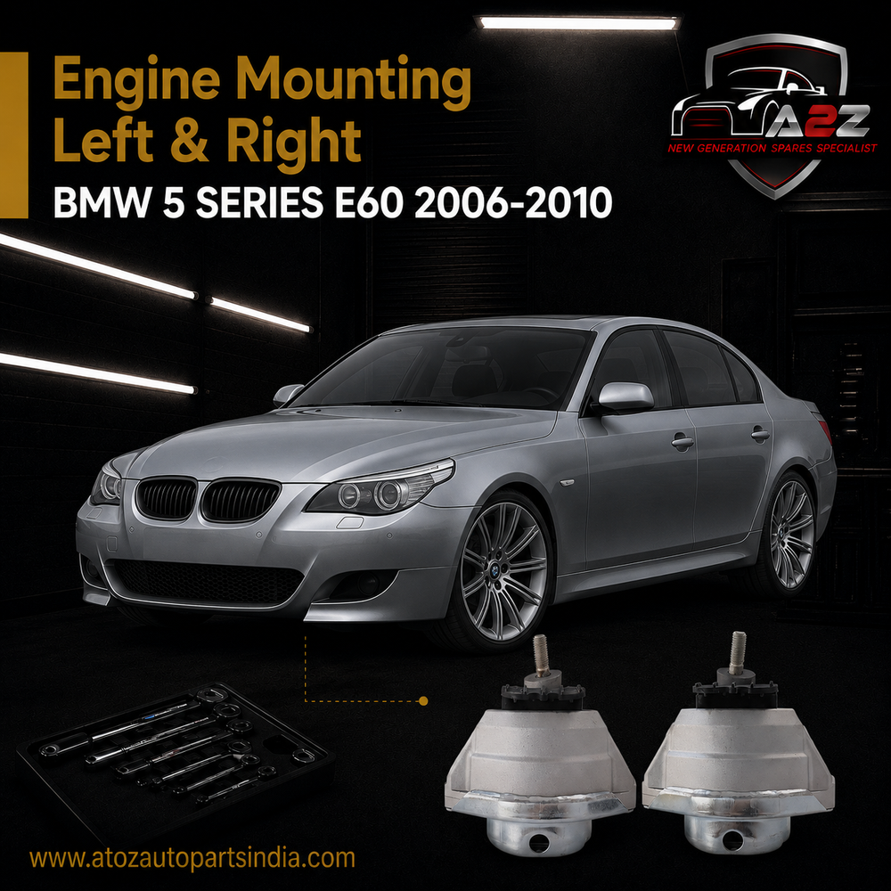 Engine Mounting Left & Right 22116777118 Compatible With BMW 5 SERIES E60 2006-2010