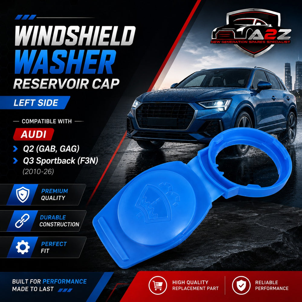 Windshield Washer Reservoir Cap 3Q0955455 Compatible With AUDI Q2 (GAB, GAG) Q3 Sportback (F3N)