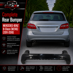 Rear Bumper A2468803240 Compatible With MERCEDES-BENZ B-Class (W246) ((2011-2018) Tag No.15